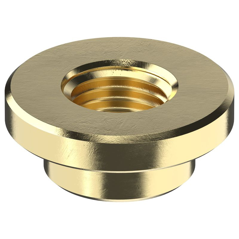 Гайка стальная круглая М6 IEK