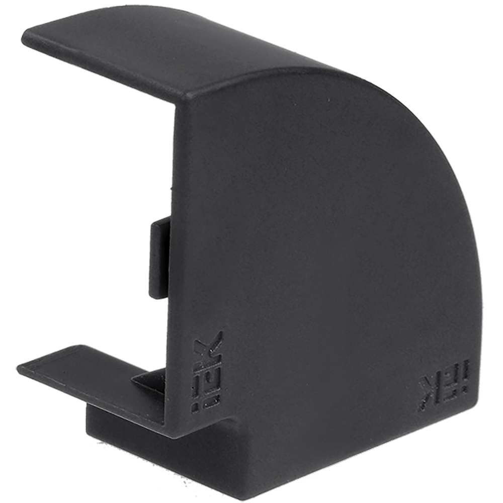 ELECOR Поворот 90град КМП 25х16 черный (4шт/компл) IEK