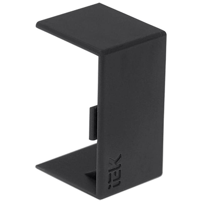 ELECOR Соединитель на стык КМС 20х10 черный (4шт/компл) IEK