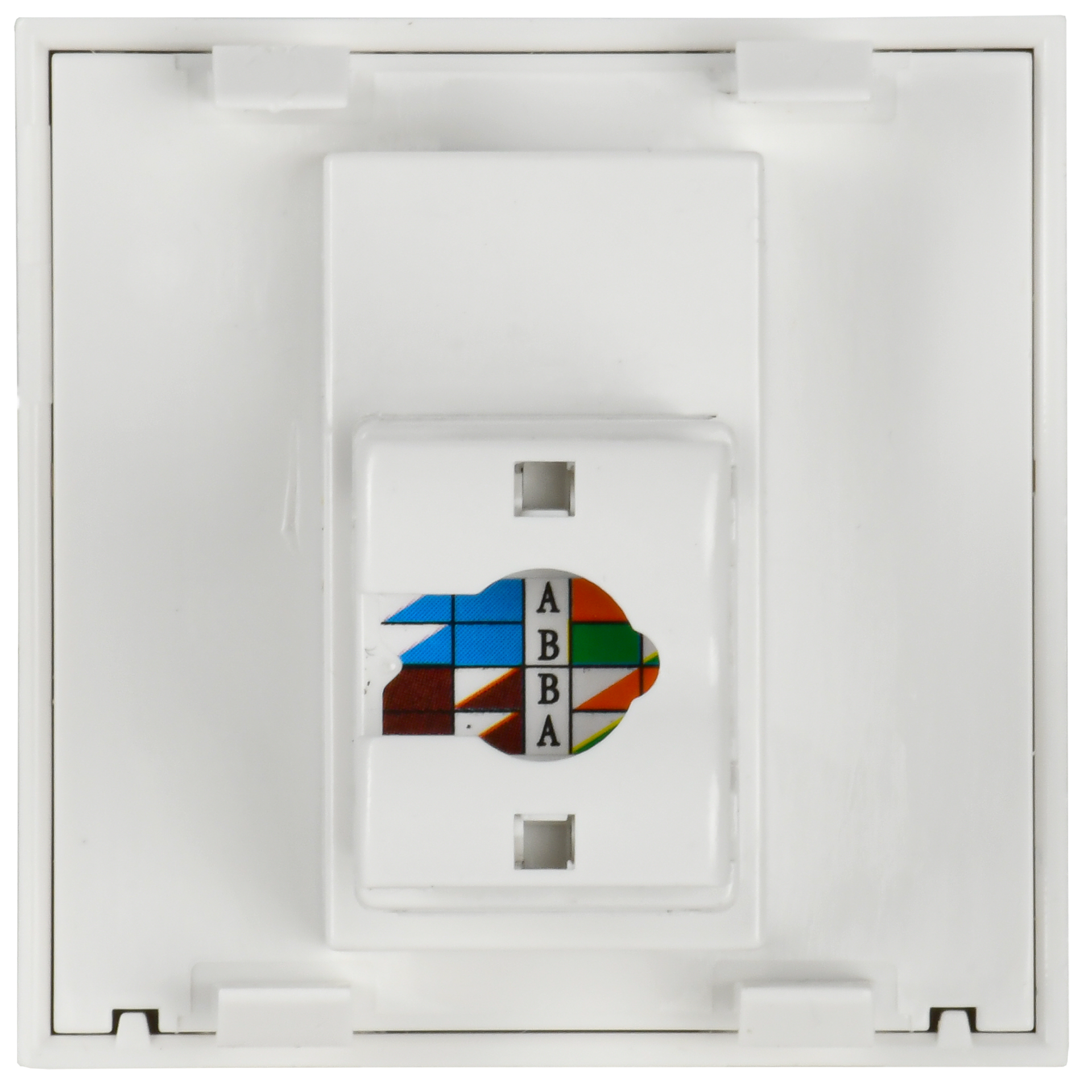PRIMER РКИ-20-00-П-6 Розетка компьютерная RJ45 UTP кат.6 (2 модуля) белая IEK