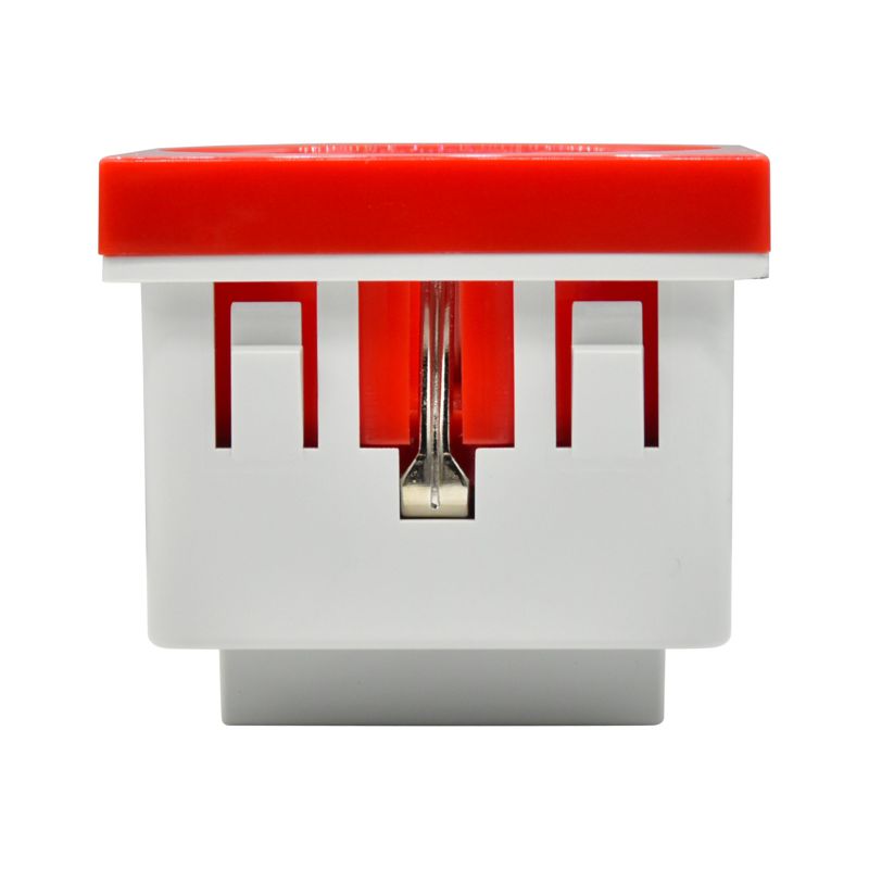 PRIMER РКС-20-30-П-К Розетка с заземляющим контактом защитной шторкой и винтовым зажимом (2 модуля) красная IEK