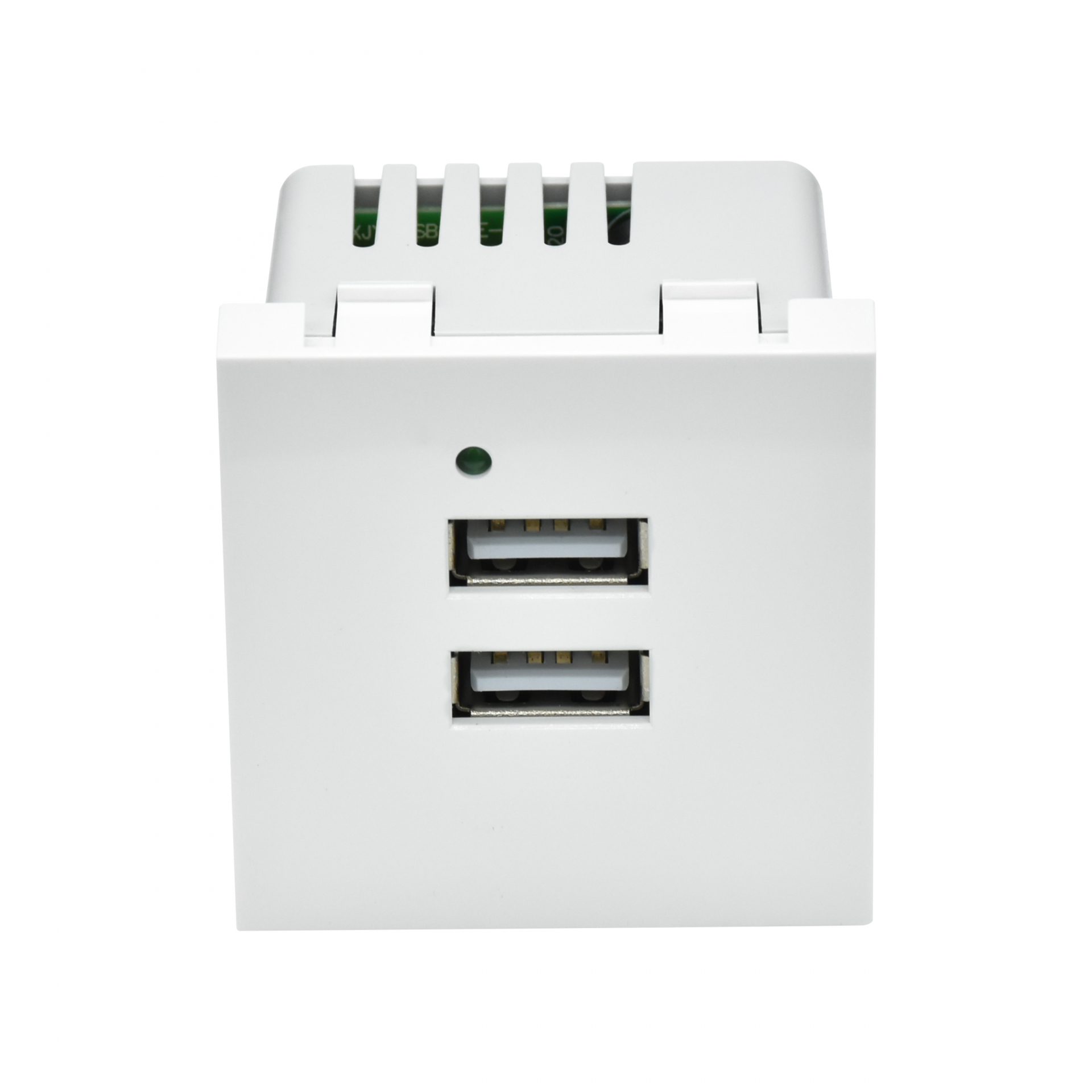 PRIMER РКЮ-23-40-П Розетка USB A+A 5В 4,2А (2 модуля) белая IEK