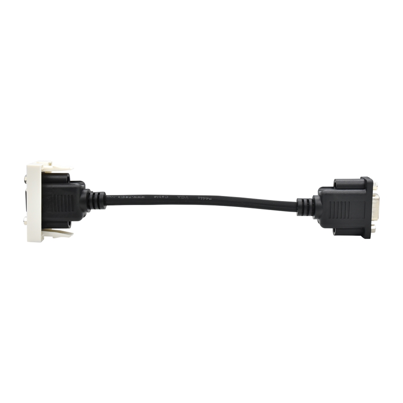 PRIMER РКМ-10-20-П Розетка мультимедийная VGA M/M (1 модуль) белая IEK