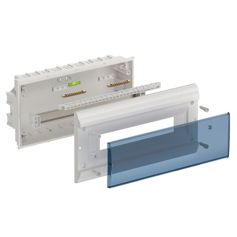 PRIME Корпус пластиковый ЩРВ-П-18 модулей встраиваемый белый IP41 IEK