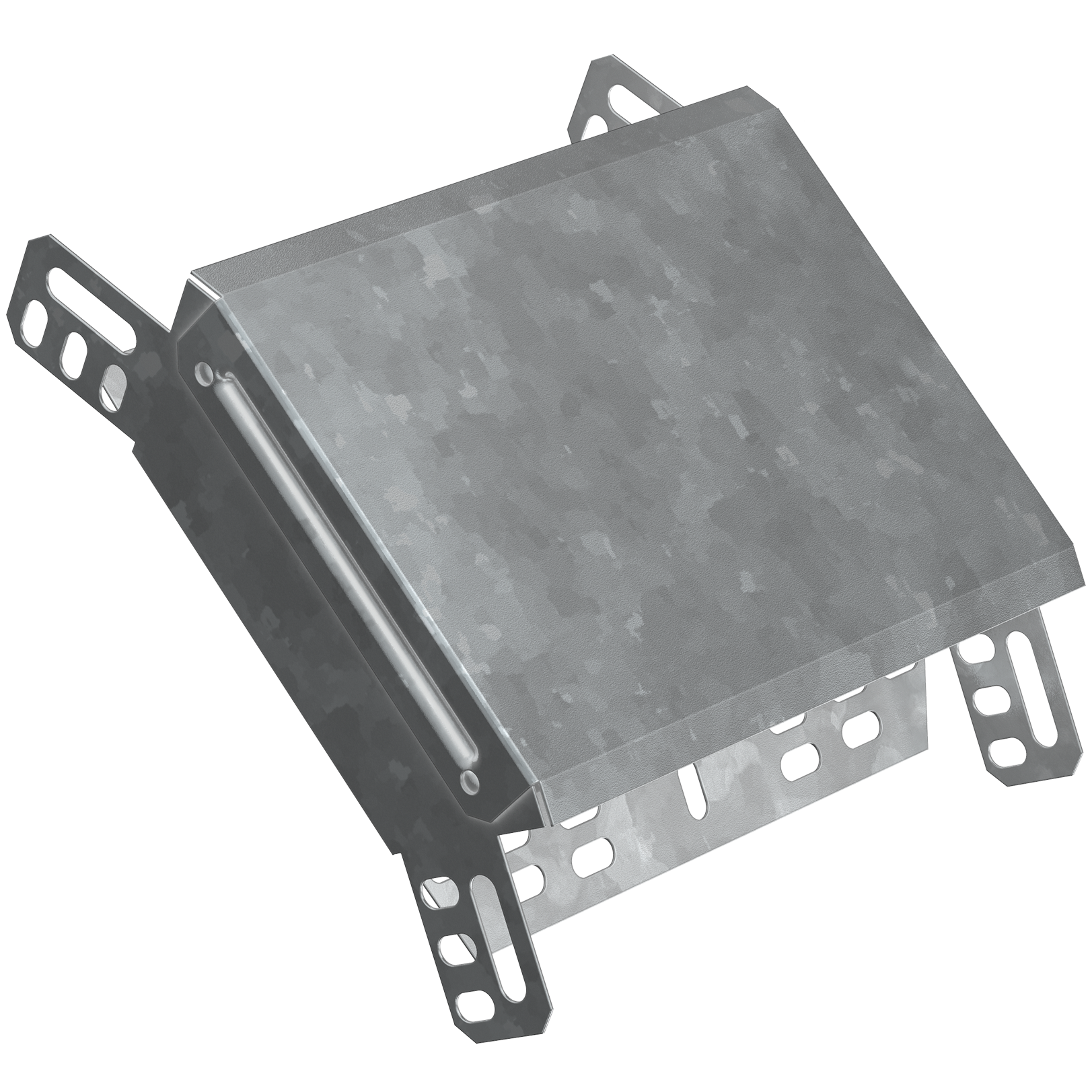 Поворот на 45 гр. вертикальный внешний 80х80 HDZ