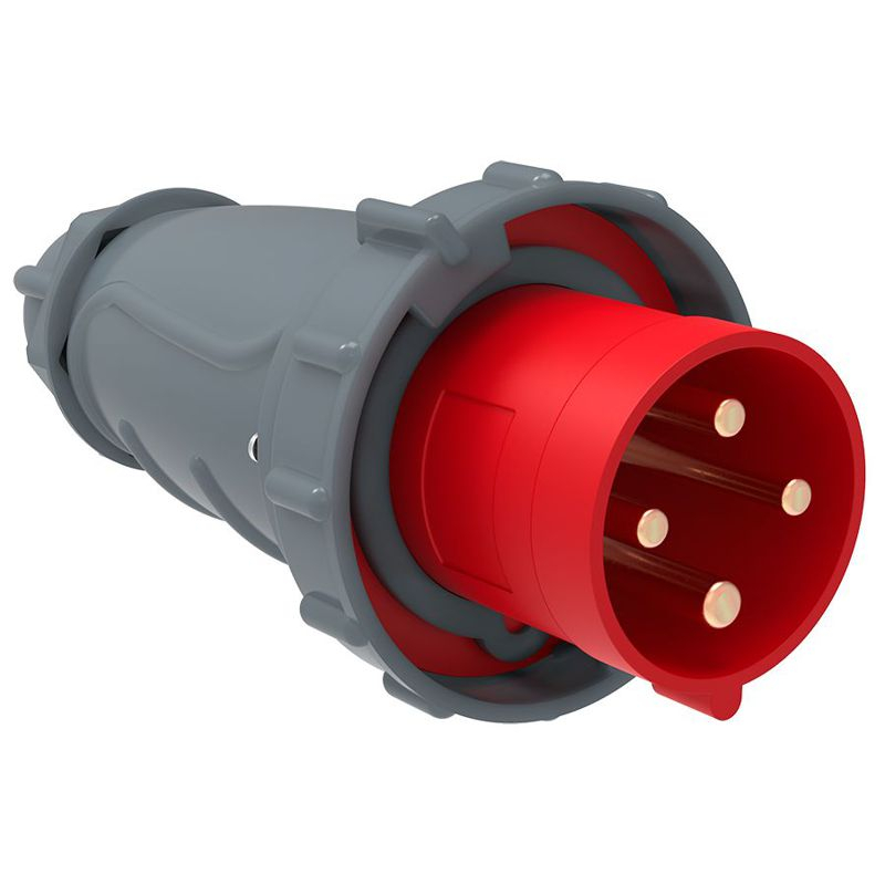 MAGNUM Вилка переносная ССИ-034 63А-6ч/380-415В 3P+PE IP67 IEK