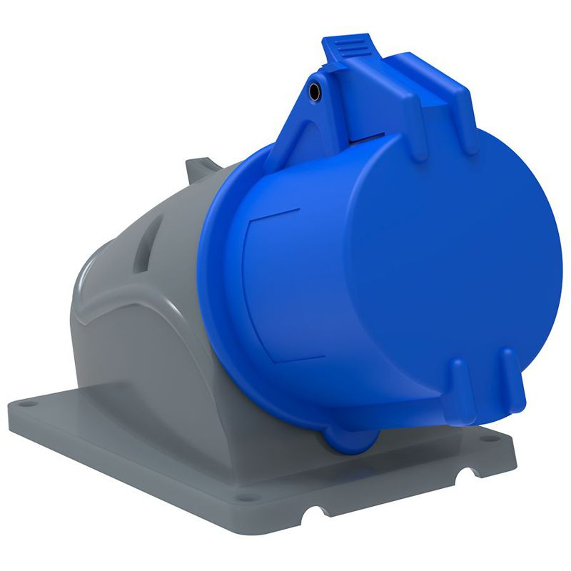 MAGNUM Розетка стационарная ССИ-123 32А-6ч/200-250В 2P+PE IP44 IEK