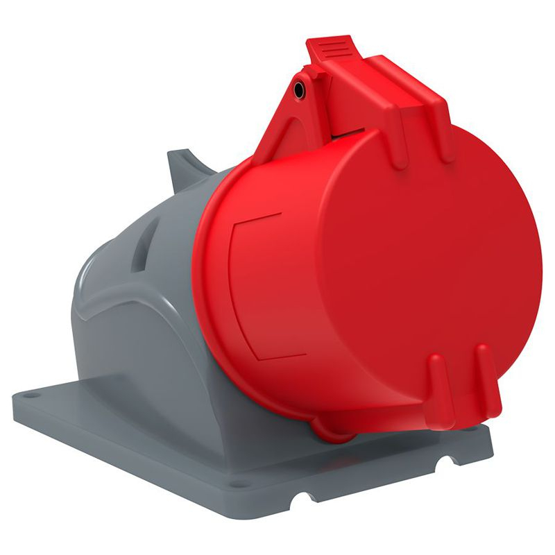 MAGNUM Розетка стационарная ССИ-125 32А-6ч/200/346-240/415В 3P+PE+N IP44 IEK