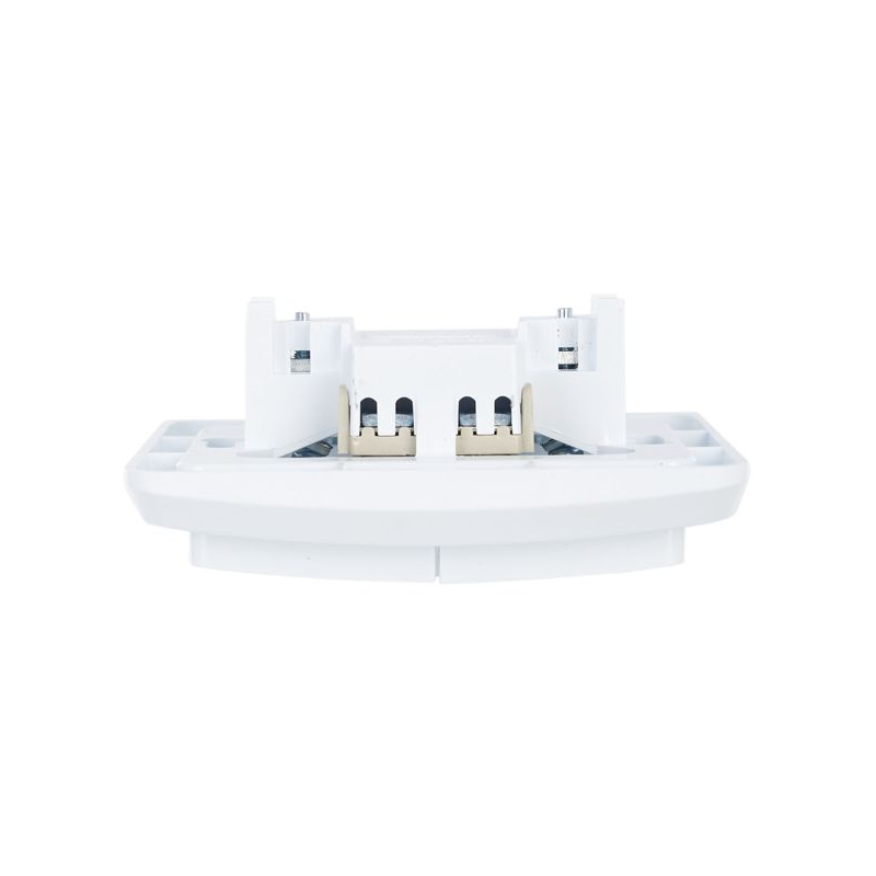 VEGA Выключатель 2-клавишный 10А ВС10-2-0-ВБ белый GENERICA