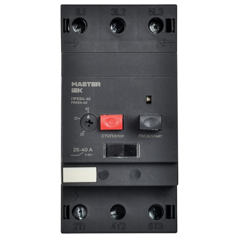 Пускатель ПРК64-40 In=40A Ir=25-40A Ue 660В IEK
