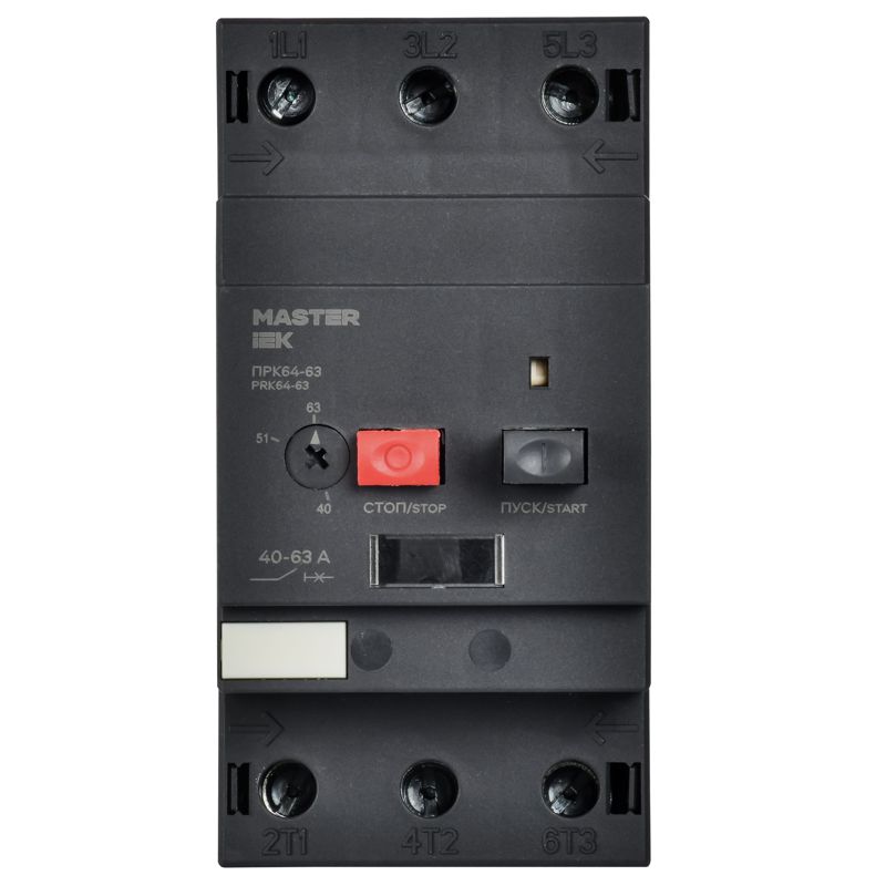 Пускатель ПРК64-63 In=64A Ir=40-63A Ue 660В IEK