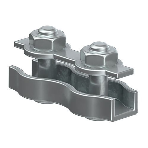 Зажим троса дюплекс 2мм IEK