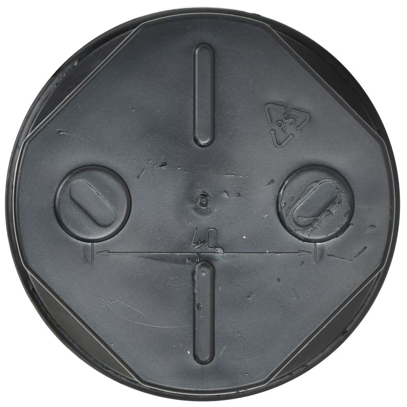 Коробка распаячная КМ41237 для открытой проводки с защелкивающейся крышкой безгалогенная (HF) D=75х40мм IP44 4 гермовводов черная (RAL 9005) IEK