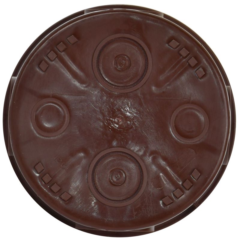 Коробка распаячная КМ для открытой проводки D=85х40мм IP54 4 гермоввода дуб IEK