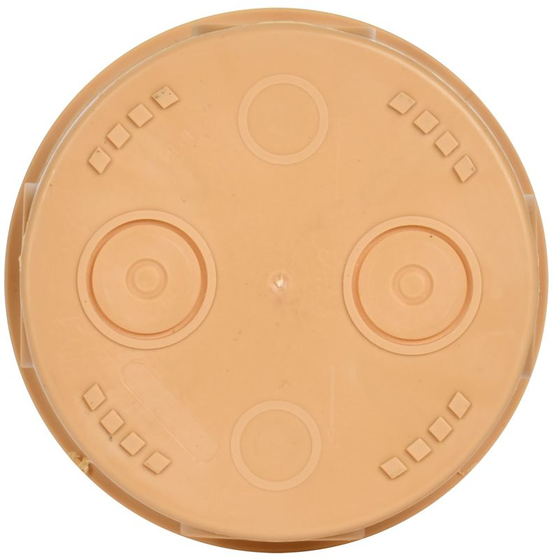 Коробка распаячная КМ для открытой проводки D=85х40мм IP54 4 гермоввода сосна IEK