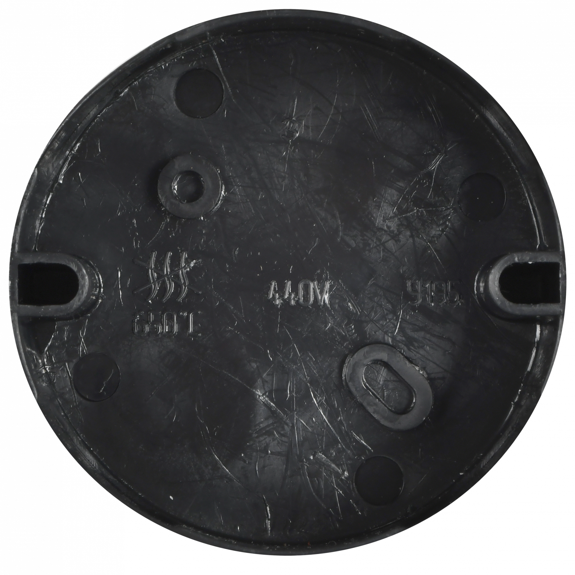 Коробка распаячная У195 D=65х30мм для твердых стен (с крышкой) IEK
