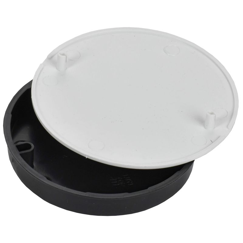 Коробка распаячная У191 D=93х15мм для твердых стен (с крышкой) IEK