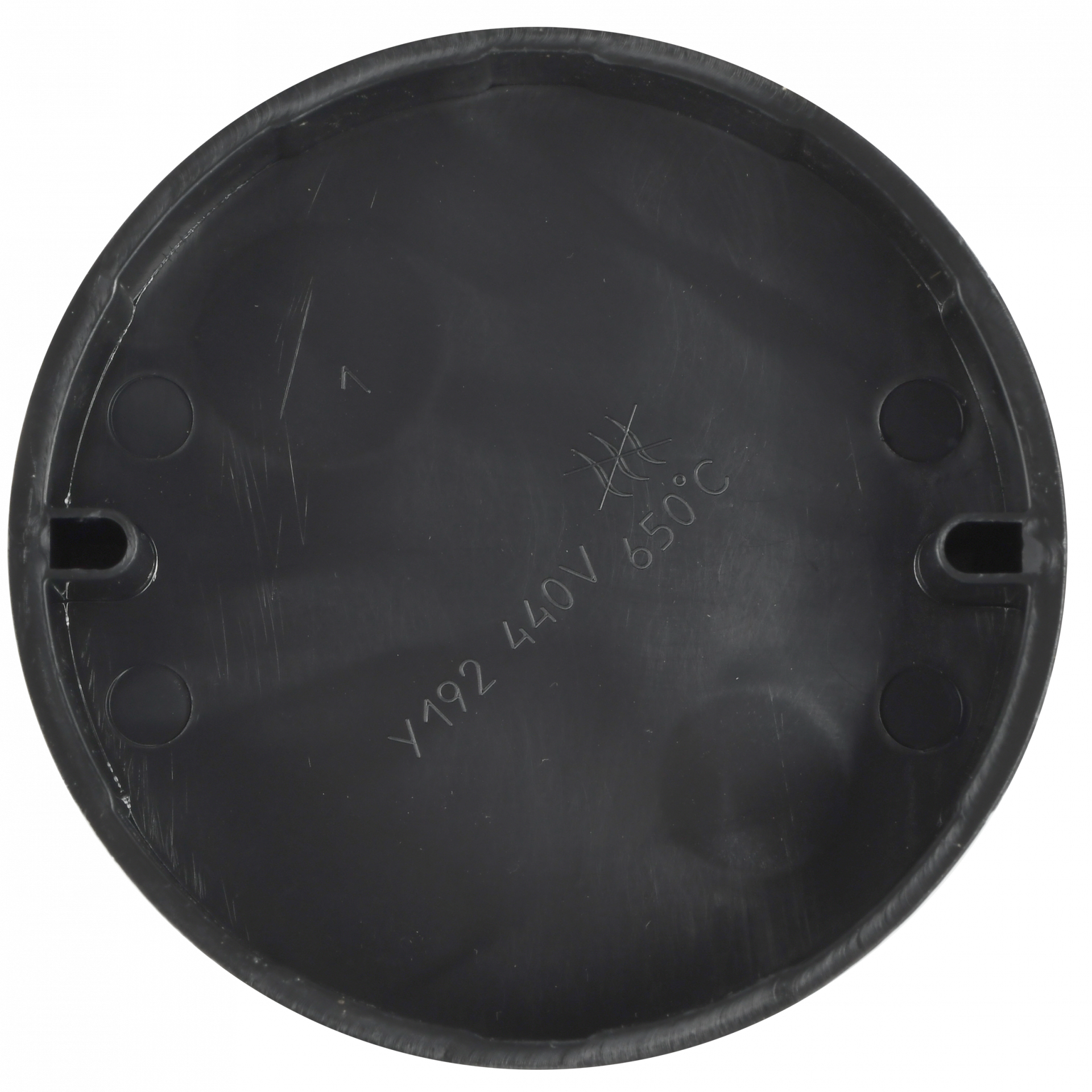 Коробка распаячная У192 D=93х30мм для твердых стен (с крышкой) IEK