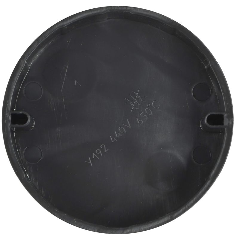 Коробка распаячная У192 D=93х30мм для твердых стен (с крышкой) IEK