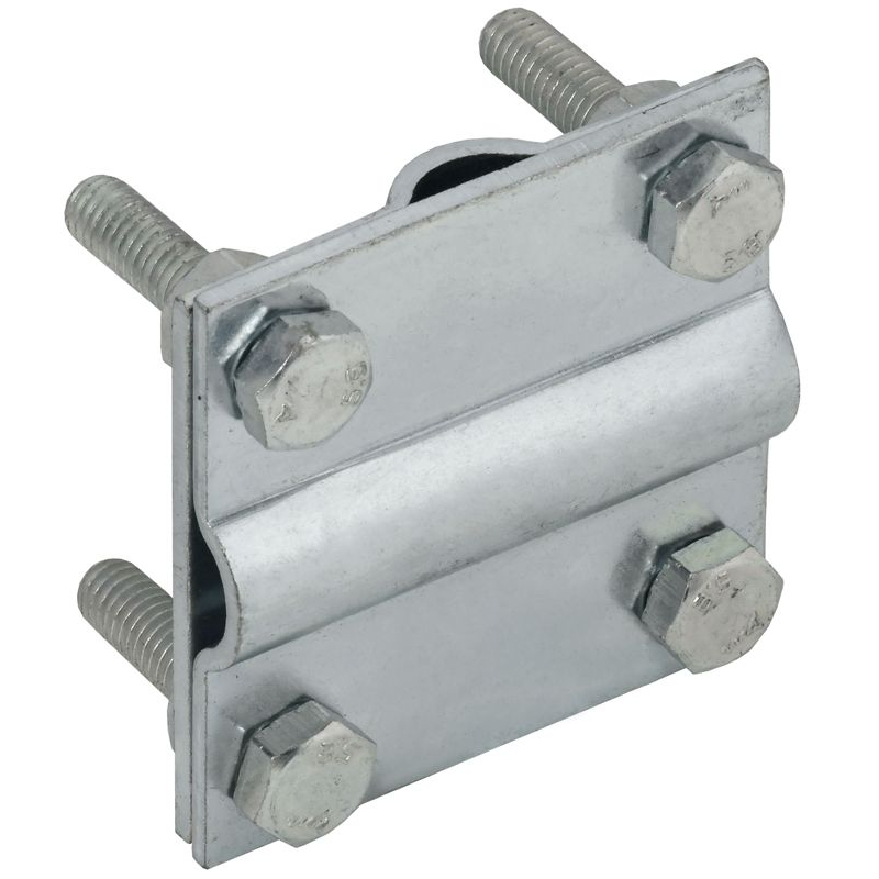 Зажим крестообразный полоса/пруток-полоса/пруток 30/8мм оцинкованная сталь IEK