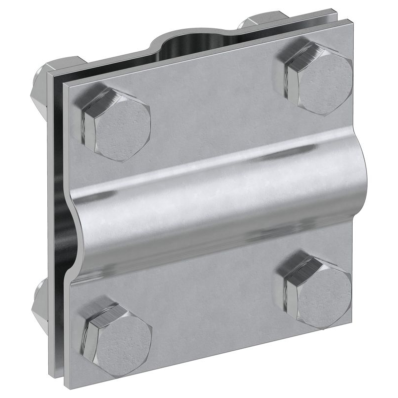 Зажим крестообразный полоса/пруток-полоса/пруток 30/8мм оцинкованная сталь HDZ IEK