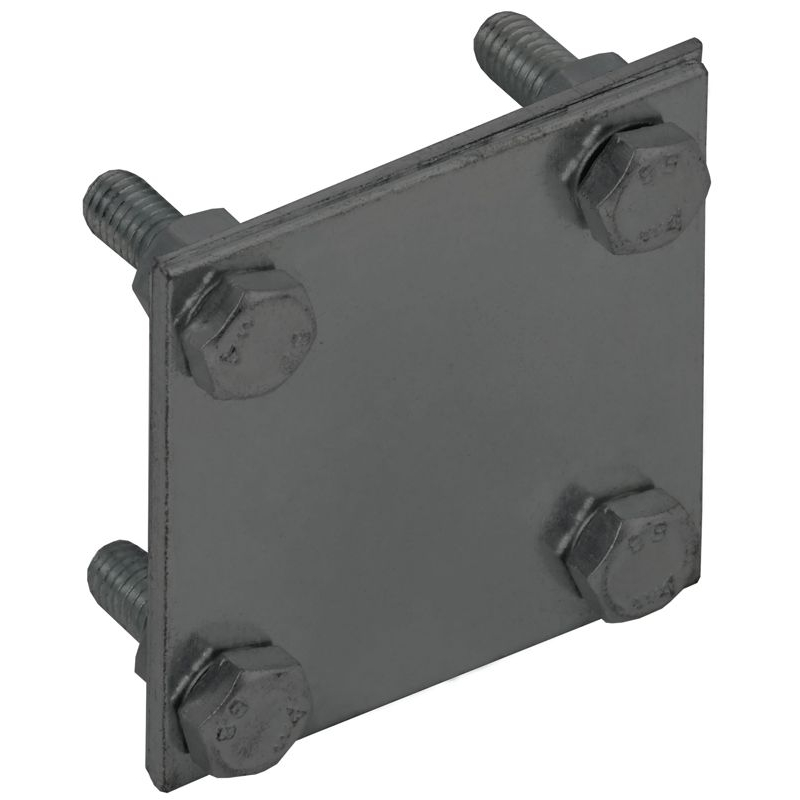 Зажим крестообразный полоса-полоса 40мм оцинкованная сталь TD IEK