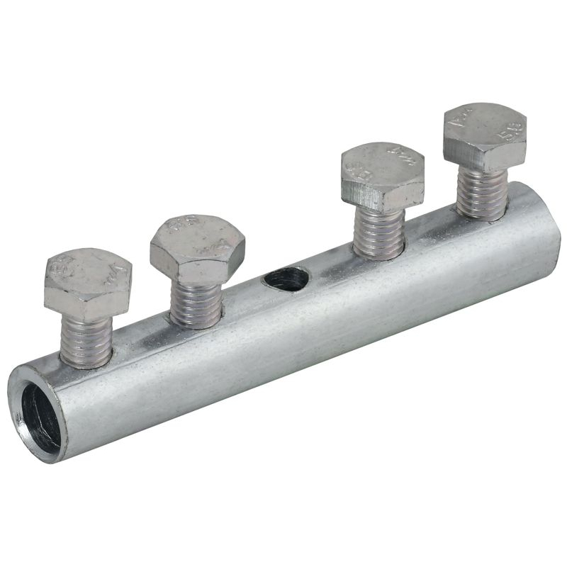 Зажим соединительный прямой пруток-пруток 6-10мм оцинкованная сталь IEK