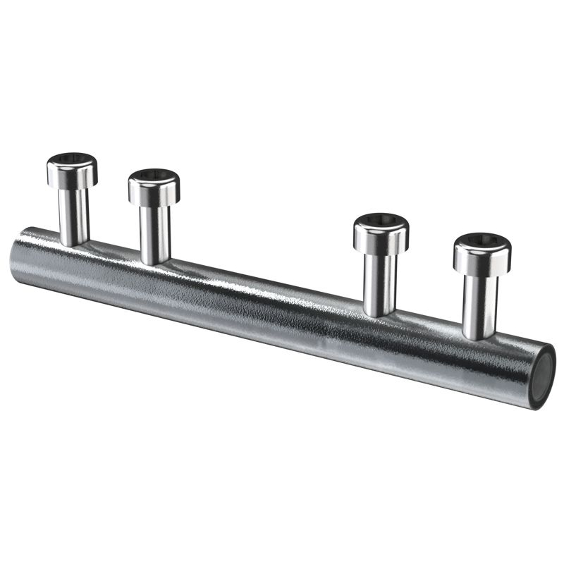 Зажим соединительный прямой пруток-пруток 8-10мм оцинкованная сталь IEK