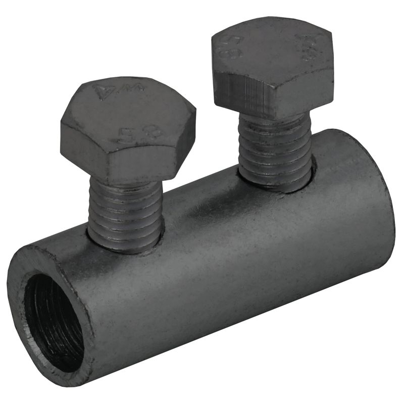 Зажим соединительный прямой пруток-пруток 6-8мм оцинкованная сталь TD IEK