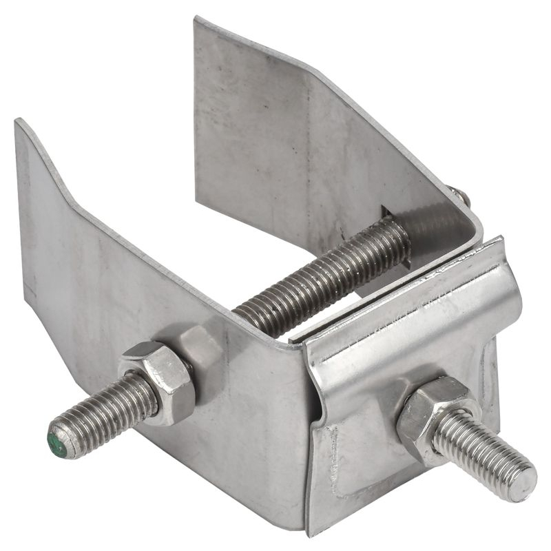 Держатель проводника круглого 6-10мм для конструкций h=70мм оцинкованная сталь IEK