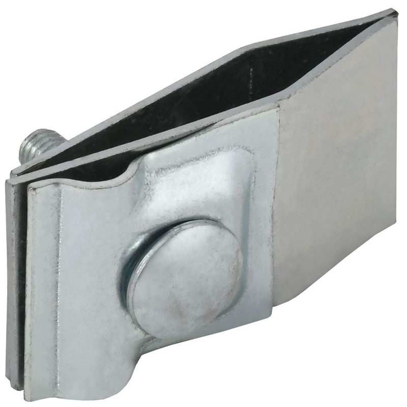 Держатель проводника круглого 6-10мм для фальца прямой h=60мм оцинкованная сталь IEK