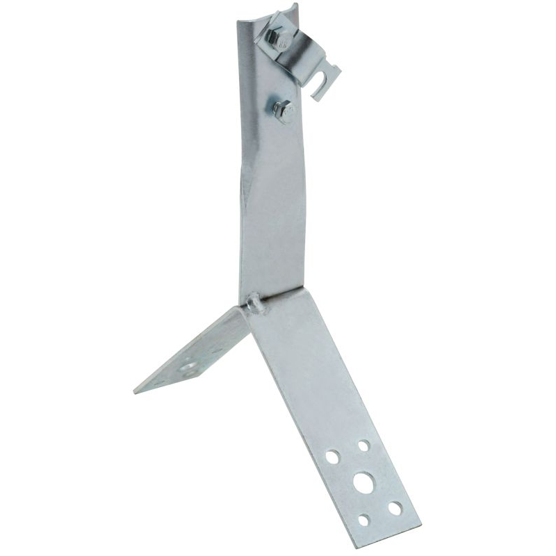 Держатель проводника круглого 6-10мм винтовой для конька h=100мм оцинкованная сталь IEK