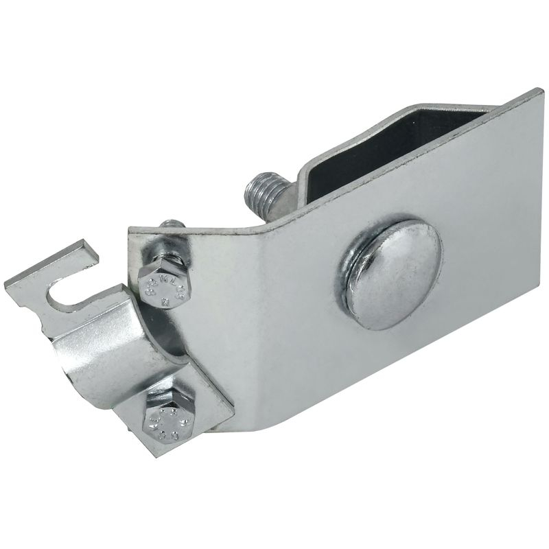 Держатель проводника круглого 6-10мм желоб водостока оцинкованная сталь IEK