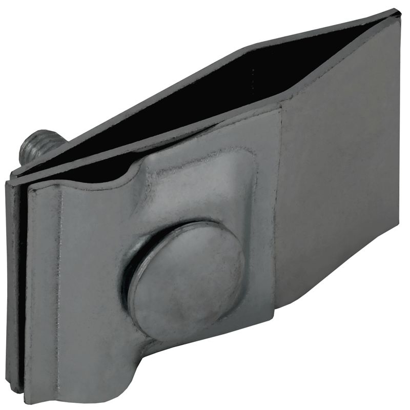 Держатель проводника круглого 6-10мм для фальца прямой h=60мм оцинкованная сталь TD IEK