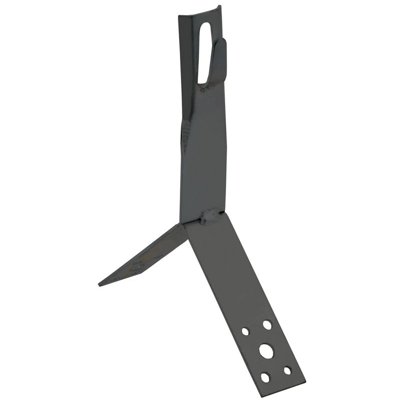 Держатель проводника круглого 6-8мм для конька h=80мм оцинкованная сталь TD IEK