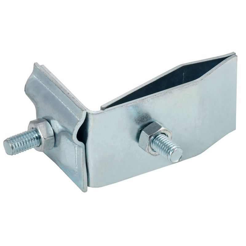 Держатель проводника круглого 6-10мм для фальца угловой h=70мм оцинкованная сталь HDZ IEK