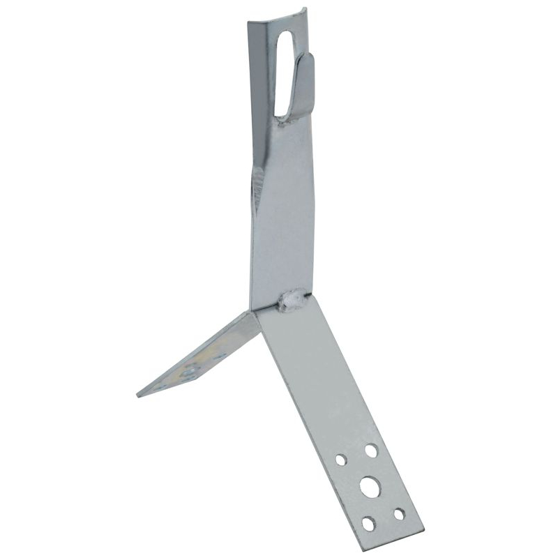 Держатель проводника круглого 6-8мм для конька h=80мм оцинкованная сталь HDZ IEK