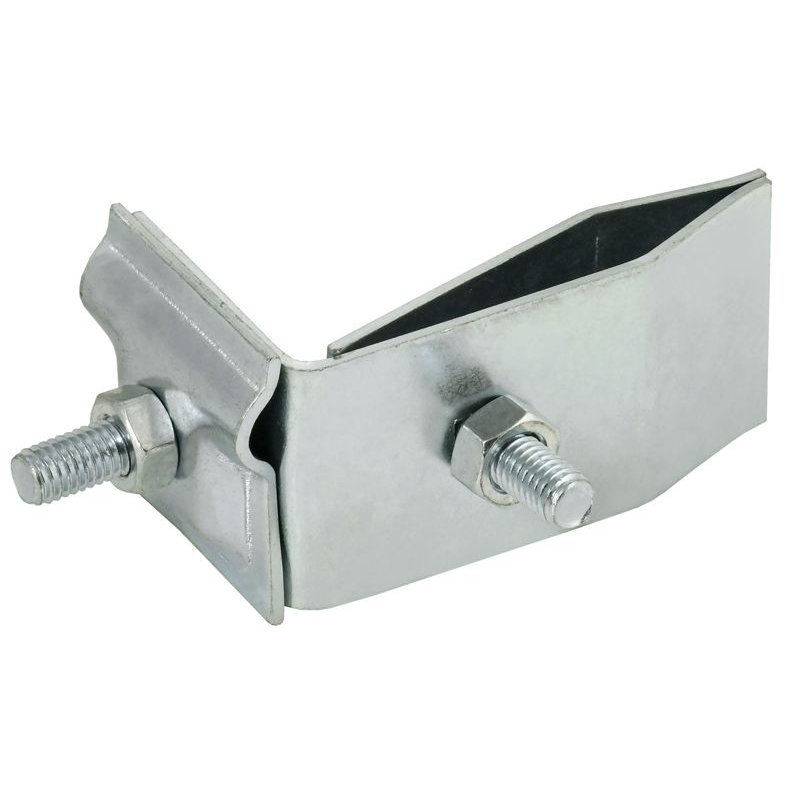 Держатель проводника круглого 6-10мм для фальца угловой h=70мм нержавеющая сталь IEK