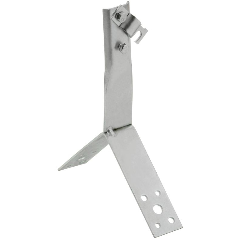 Держатель проводника круглого 6-10мм винтовой для конька h=80мм нержавеющая сталь IEK