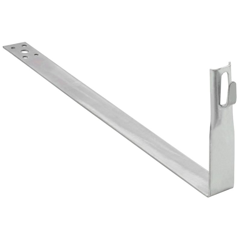 Держатель проводника круглого 6-8мм черепичная кровля L=380мм алюм. IEK