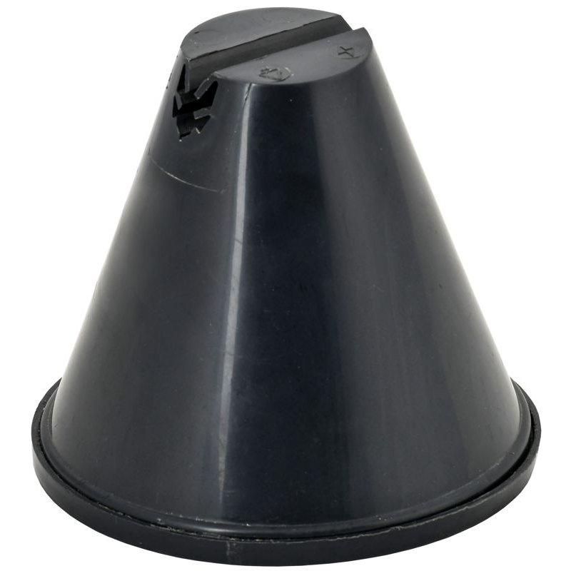 Держатель проводника круглого 8-10мм для плоской кровли h=100мм пластик с бет. IEK