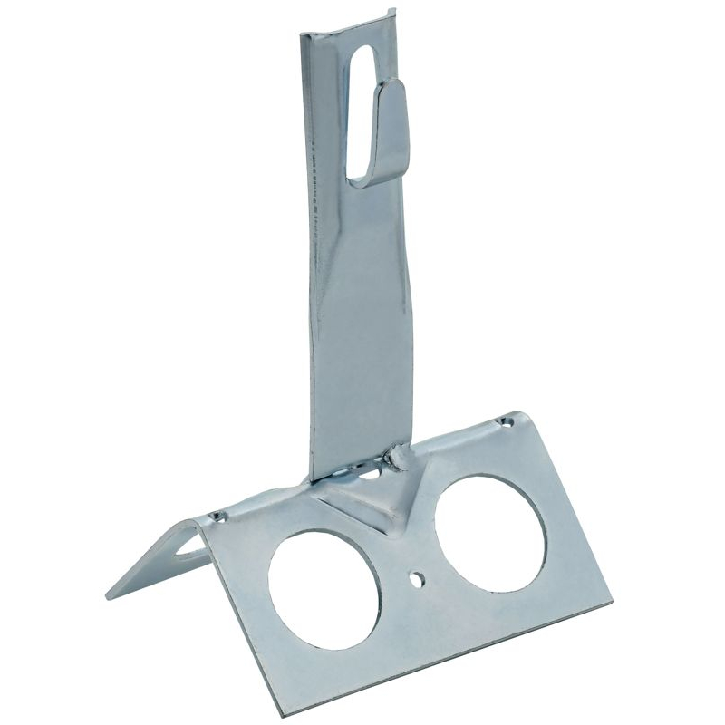 Держатель проводника круглого 6-8мм для конька широкого h=100мм оцинкованная сталь HDZ IEK