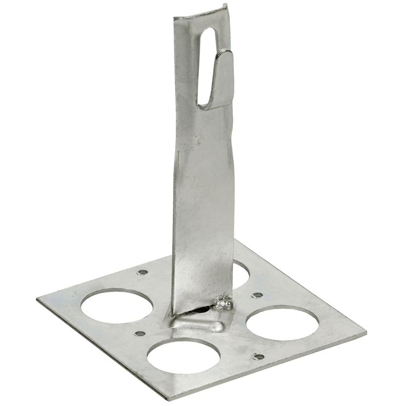 Держатель проводника круглого 6-8мм для плоской кровли h=150мм нержавеющая сталь IEK