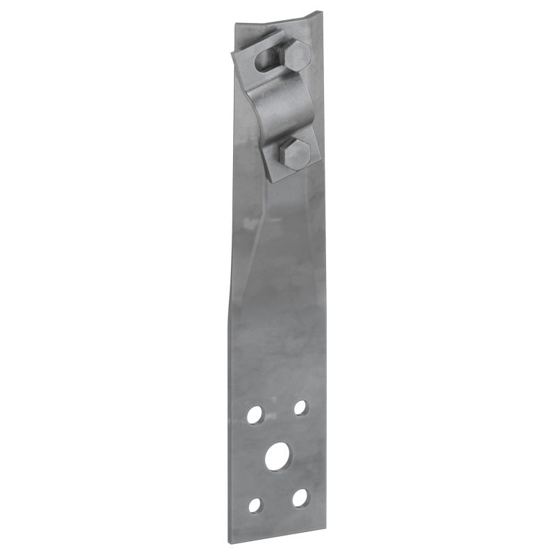 Держатель проводника круглого 6-10мм винтовой прямой h=80мм оцинкованная сталь TD IEK