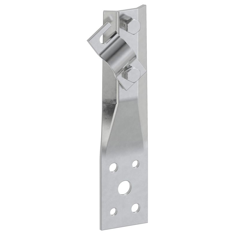 Держатель проводника круглого 6-10мм винтовой прямой h=60мм нержавеющая сталь IEK