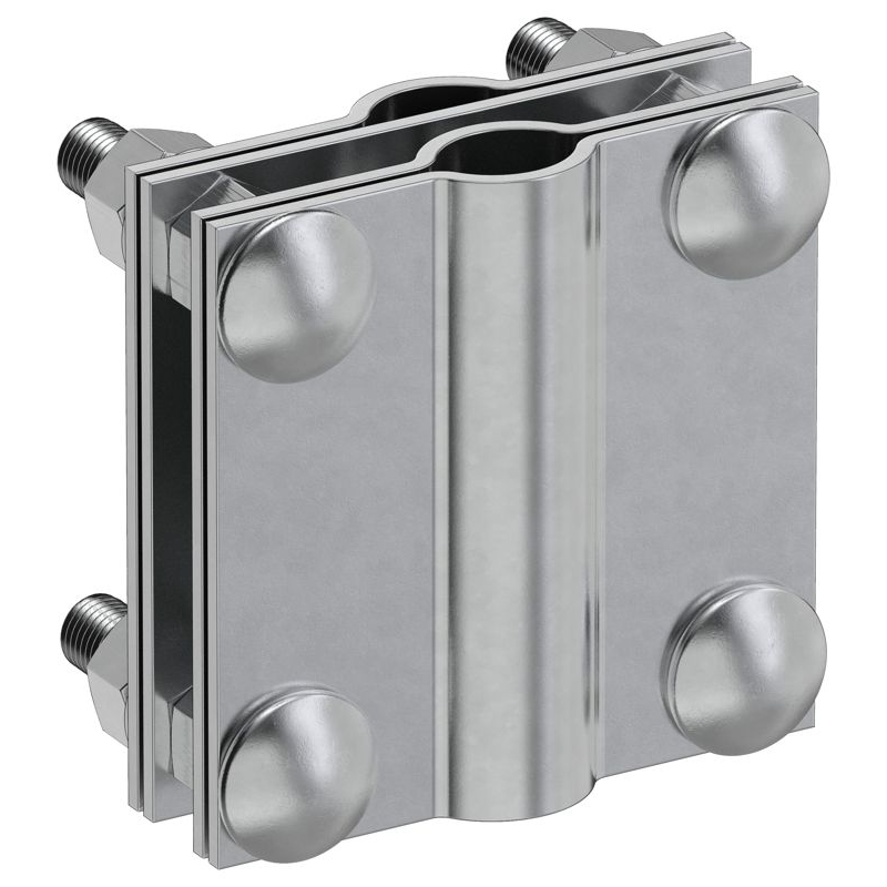 Зажим заземления с разделителем крестообразный стержень-полоса/пруток оцинкованная сталь HDZ IEK