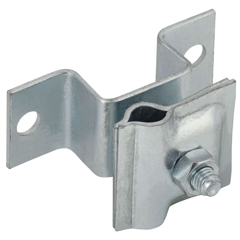 Держатель-зажим соединительный проводника круглого 6-10мм опорный L=30-40мм оцинкованная сталь HDZ IEK