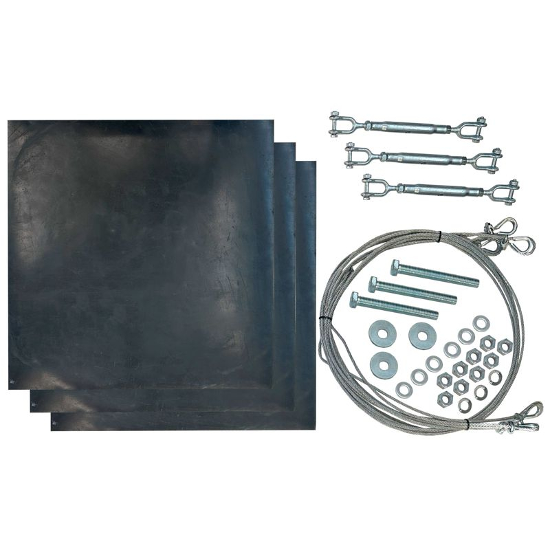 Комплект дополнительный для мачты 11м оцинкованная сталь IEK