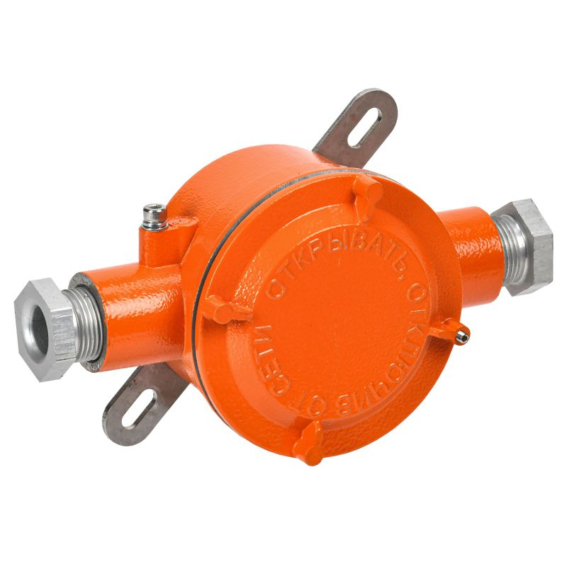 Коробка взрывозащищенная распределительная ВРК-21-24-1-d с 2 вводами IEK