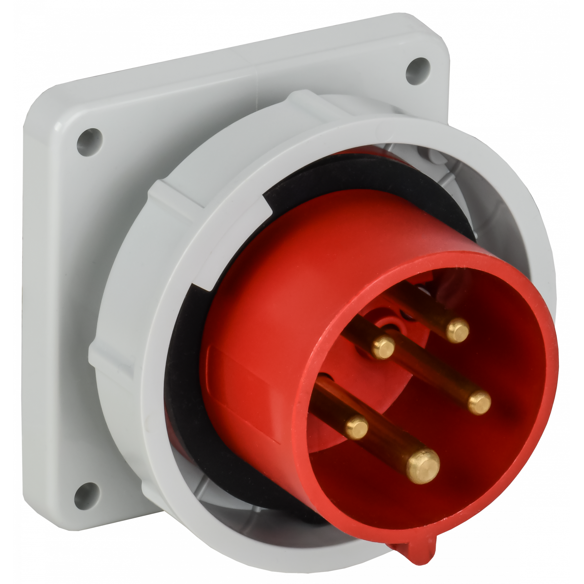 Вилка встраиваемая ССИ-3252 32А-6ч 380В 3P+PE+N IP67 IEK